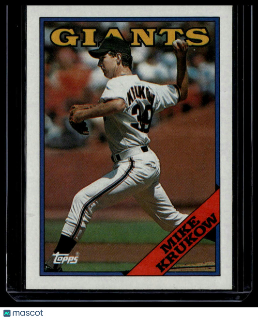 1988 Topps #445 Mike Krukow