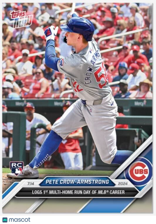 Pete Crow-Armstrong RC Chicago Cubs 2024 Topps Now #424