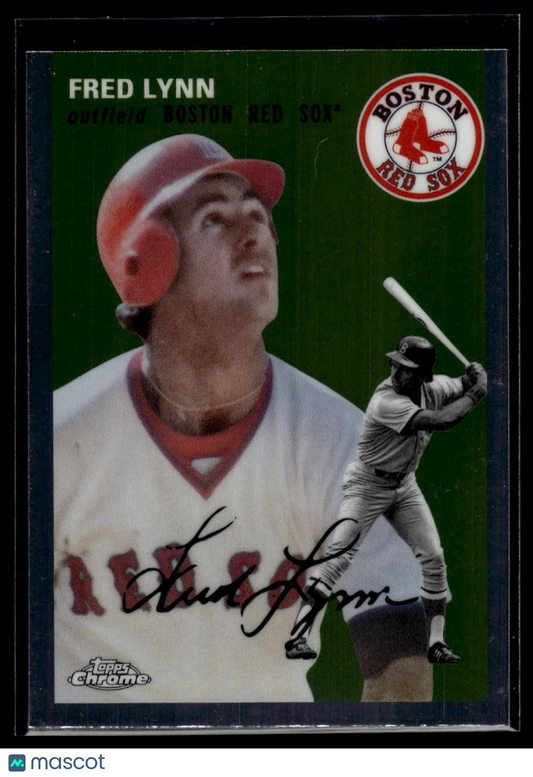 2023 Topps Chrome Platinum Anniversary #34 Fred Lynn