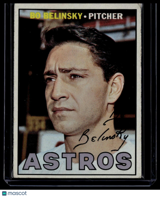 1967 Topps #447b Bo Belinsky None