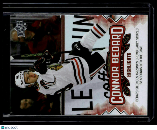 2023-24 Upper Deck Connor Bedard Collection #22 Connor Bedard