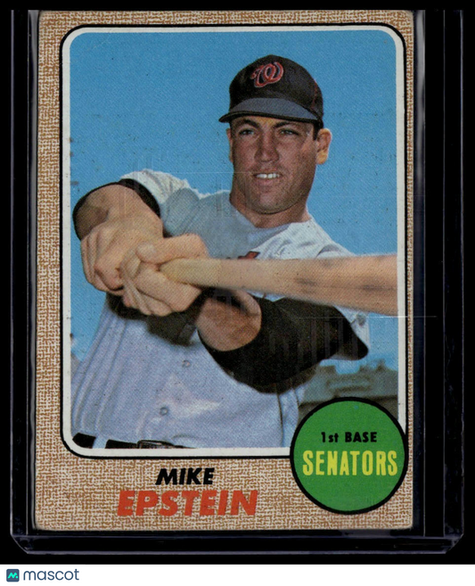 1968 Topps #358 Mike Epstein None