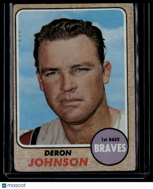 1968 Topps #323 Deron Johnson None