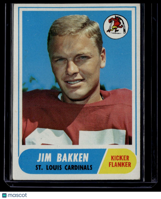 1968 Topps #8 Jim Bakken