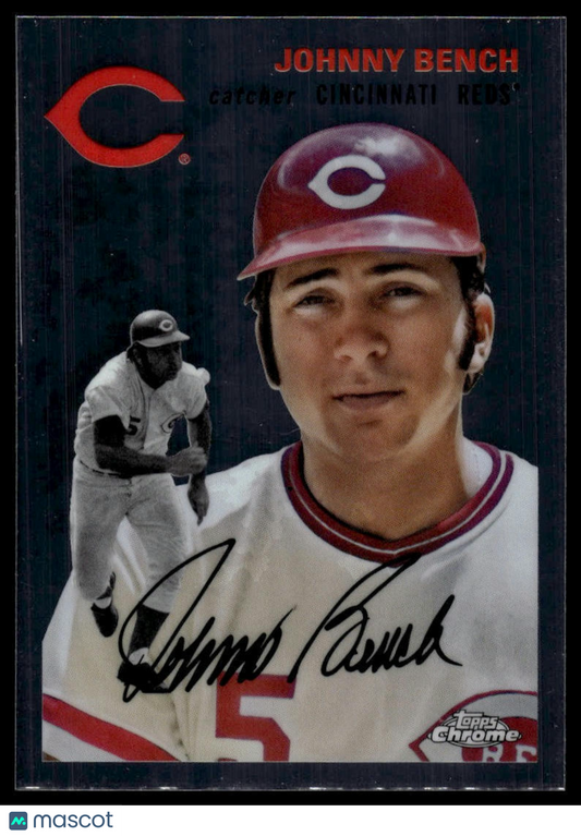 2023 Topps Chrome Platinum Anniversary #407 Johnny Bench