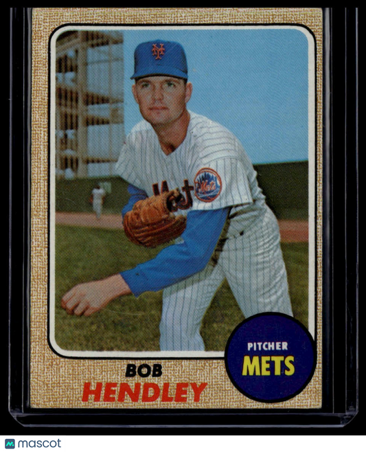 1968 Topps #345 Bob Hendley None