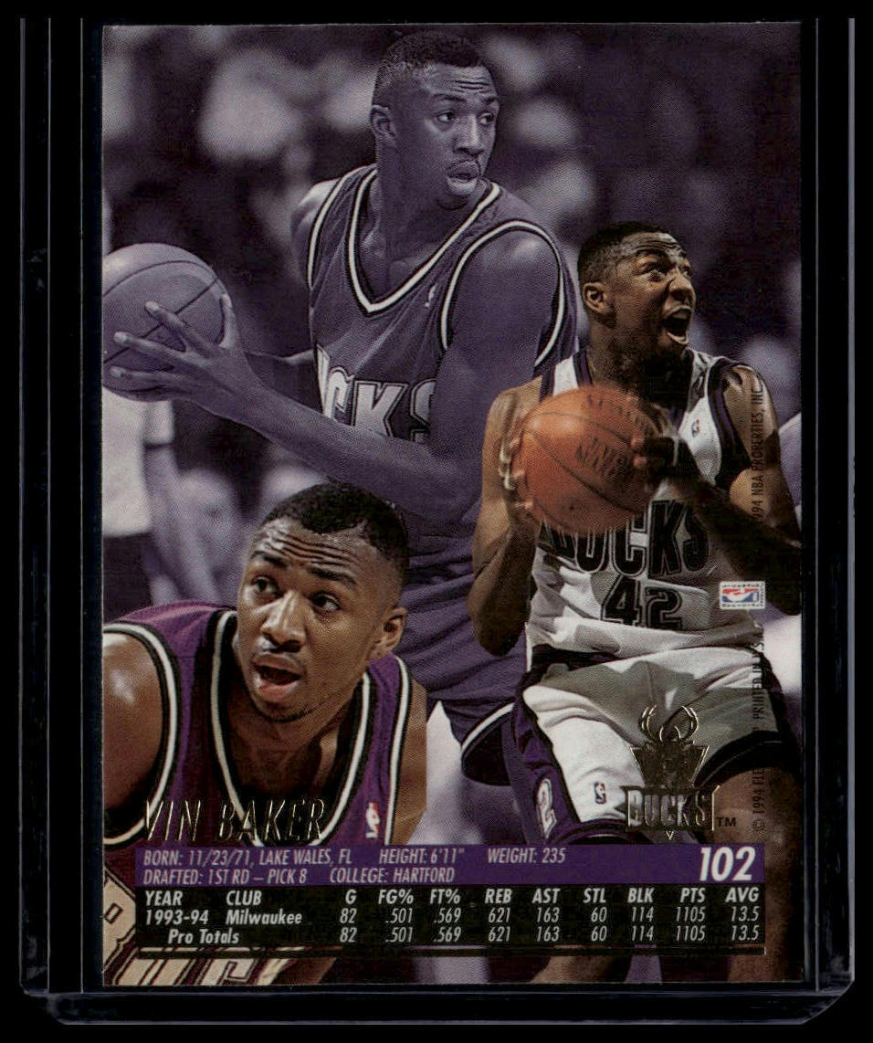 1994-95 Ultra #102 Vin Baker