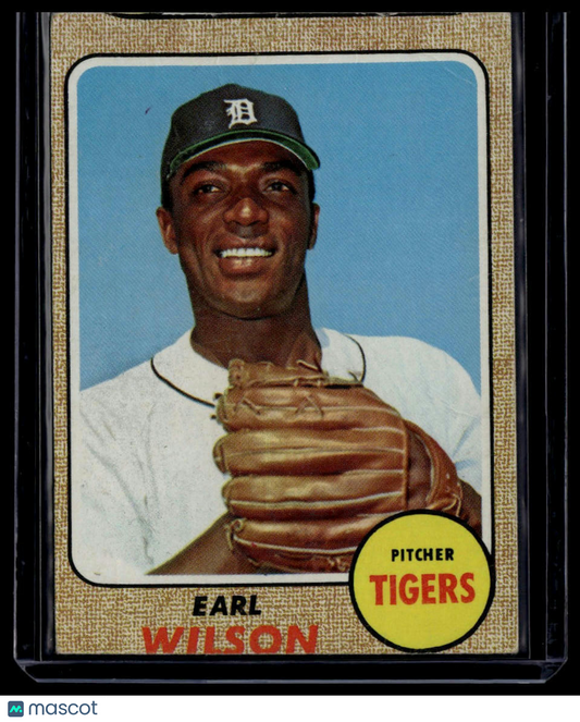 1968 Topps #160 Earl Wilson None