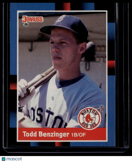 1988 Donruss #297b Todd Benzinger