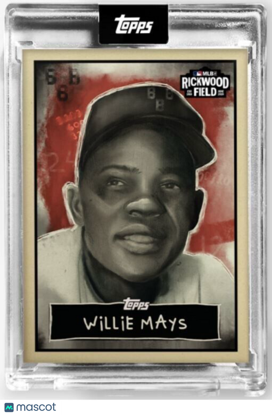 Willie Mays 2024 TOPPS MLB at Rickwood Negro League Collection Card RW-4