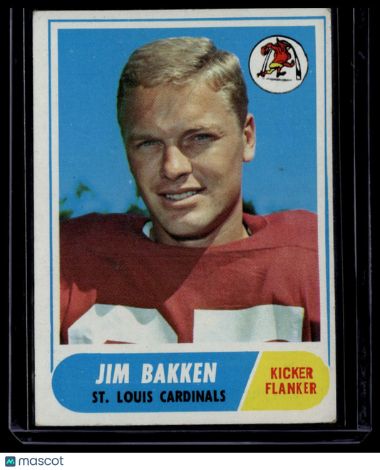 1968 Topps #8 Jim Bakken