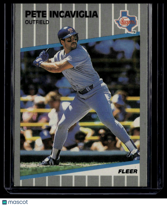 1989 Fleer #523 Pete Incaviglia