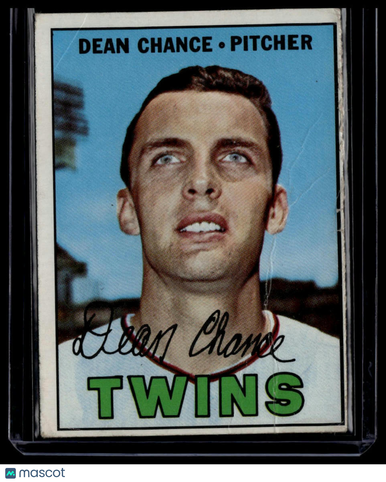 1967 Topps #380 Dean Chance None