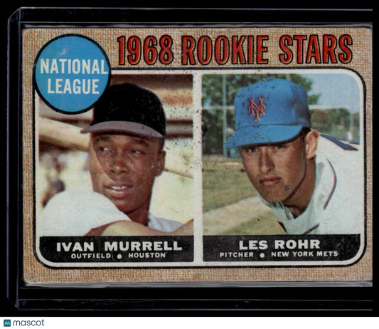 1968 Topps #569 National League 1968 Rookie Stars (Ivan Murrell / Les Rohr) None