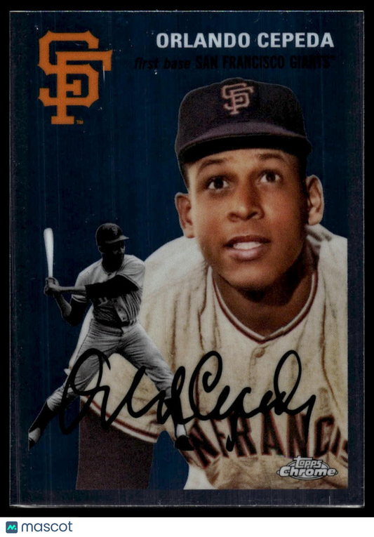 2023 Topps Chrome Platinum Anniversary #13 Orlando Cepeda