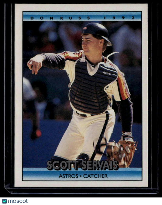 1992 Donruss #763b Scott Servais