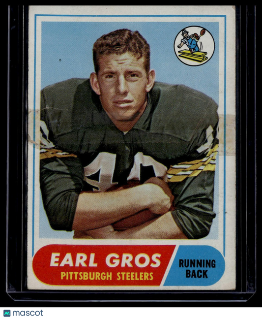 1968 Topps #7 Earl Gros