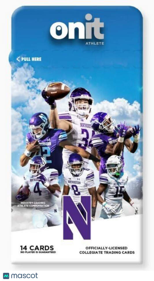 Onit Northwestern University 2024 Football Trading Cards - Single Pack