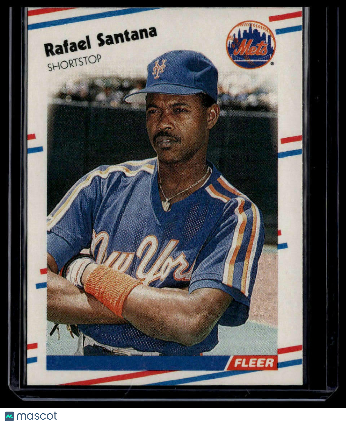 1988 Fleer #149 Rafael Santana