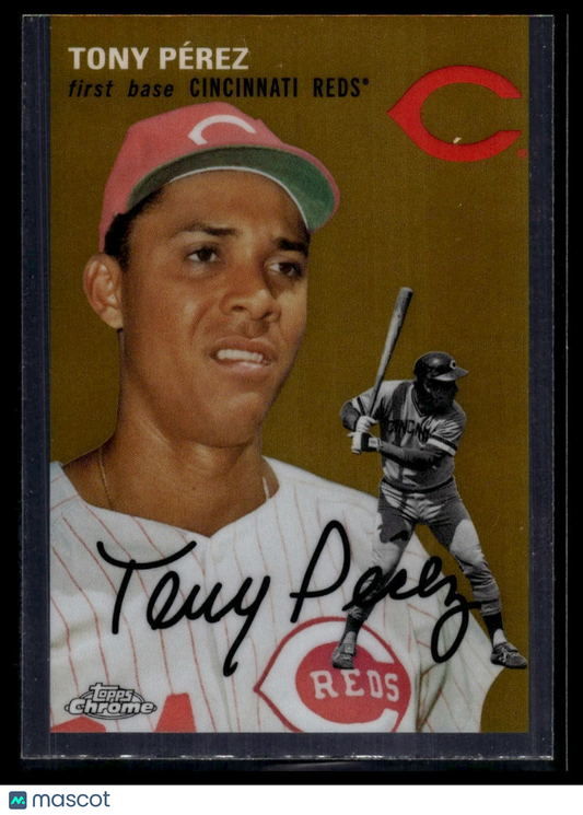 2023 Topps Chrome Platinum Anniversary #489 Tony Pérez