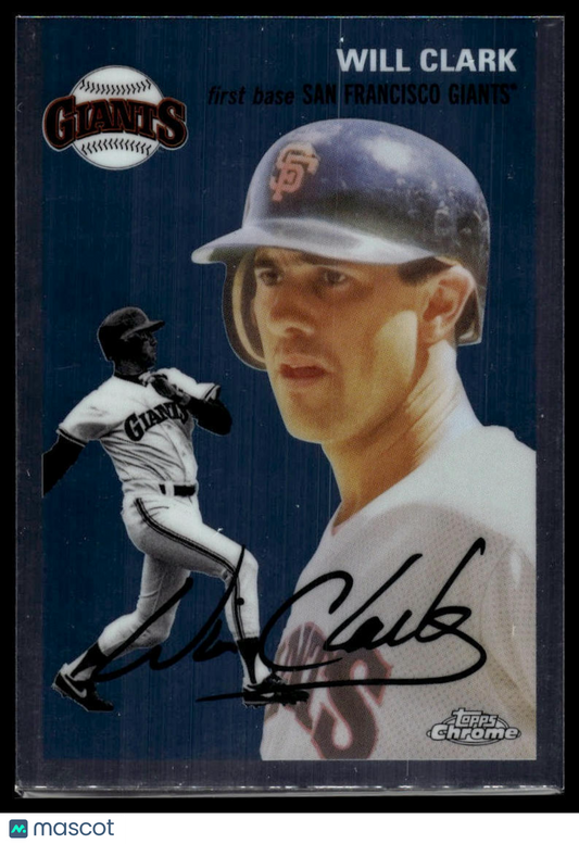 2023 Topps Chrome Platinum Anniversary #485 Will Clark