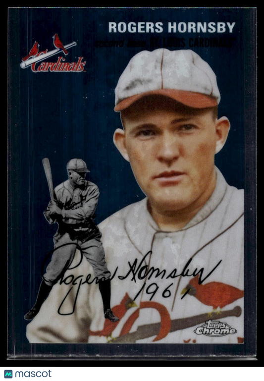 2023 Topps Chrome Platinum Anniversary #495 Rogers Hornsby