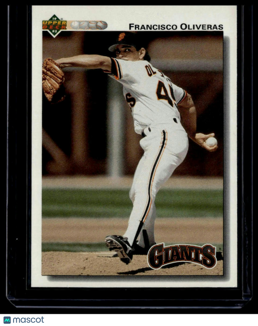 1992 Upper Deck #49 Francisco Oliveras