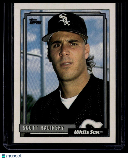 1992 Topps #701 Scott Radinsky Gold Winners