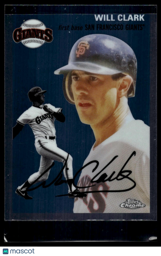 2023 Topps Chrome Platinum Anniversary #485 Will Clark