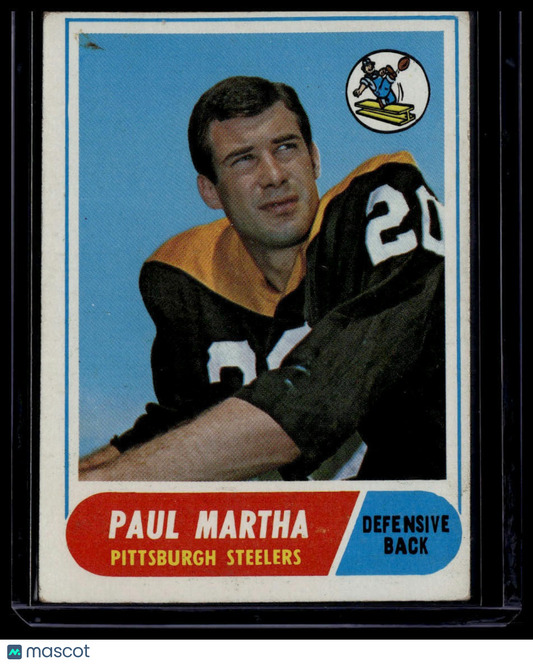 1968 Topps #111 Paul Martha