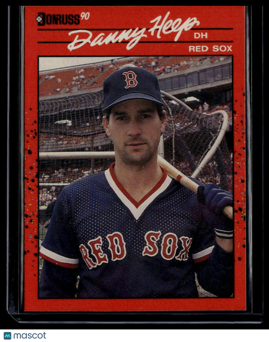 1990 Donruss #358b Danny Heep