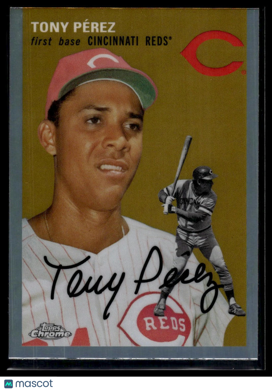 2023 Topps Chrome Platinum Anniversary #489 Tony Pérez