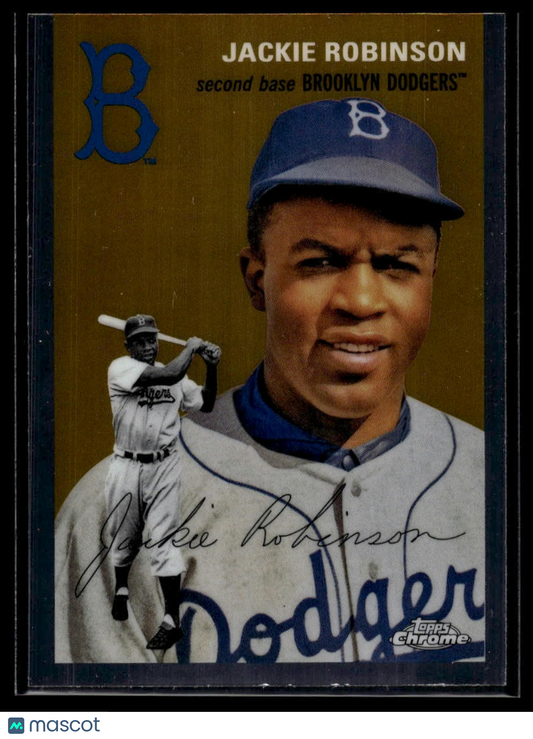 2023 Topps Chrome Platinum Anniversary #426 Jackie Robinson