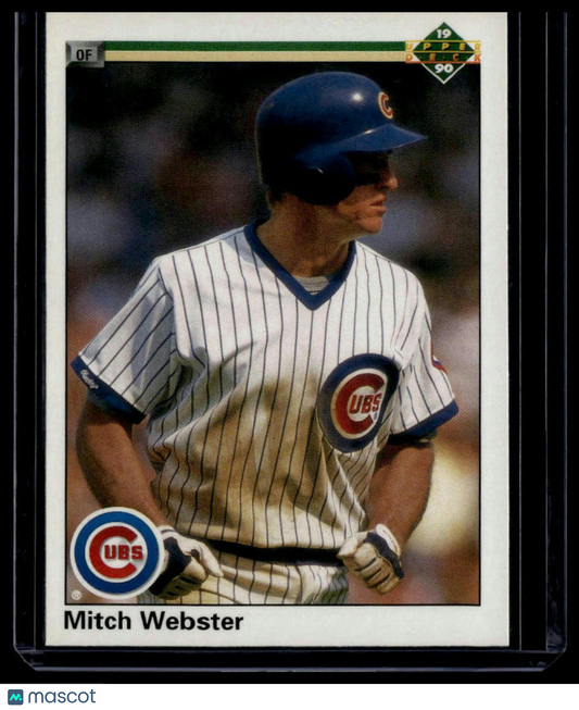 1990 Upper Deck #153a Mitch Webster