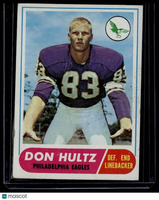 1968 Topps #6 Don Hultz