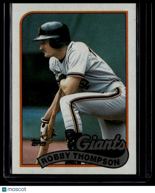 1989 Topps #15 Robby Thompson