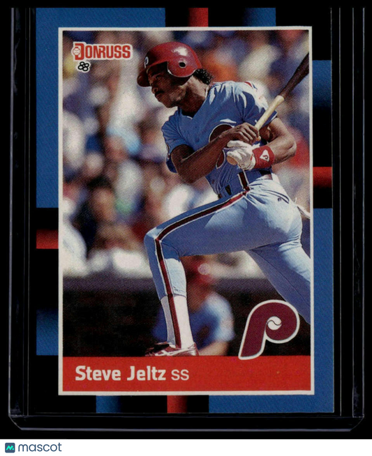 1988 Donruss #576a Steve Jeltz