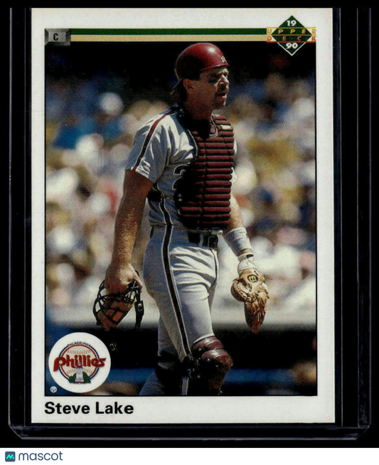 1990 Upper Deck #491 Steve Lake