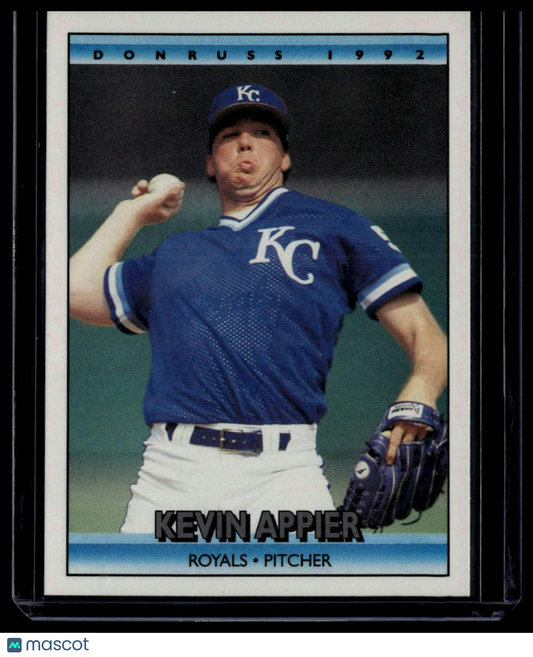 1992 Donruss #455b Kevin Appier