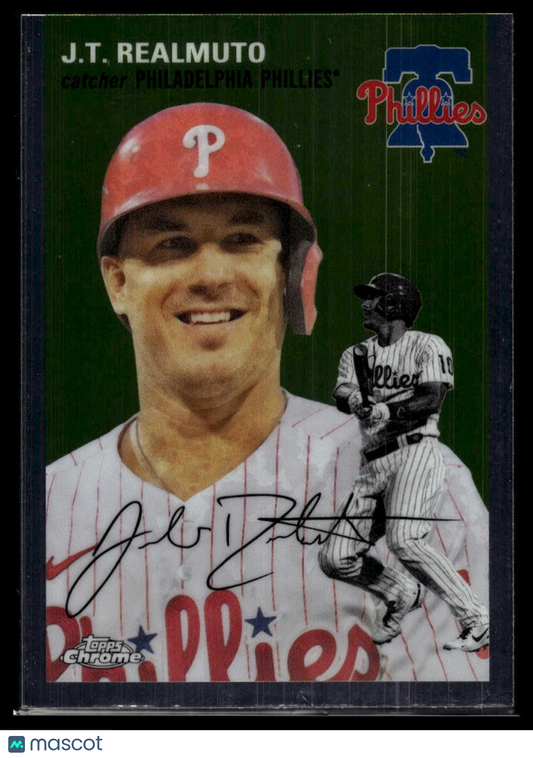 2023 Topps Chrome Platinum Anniversary #383 J.T. Realmuto