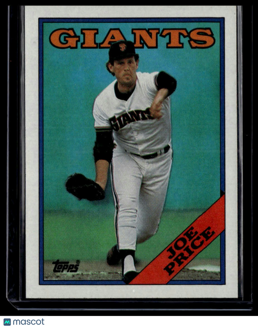 1988 Topps #786 Joe Price