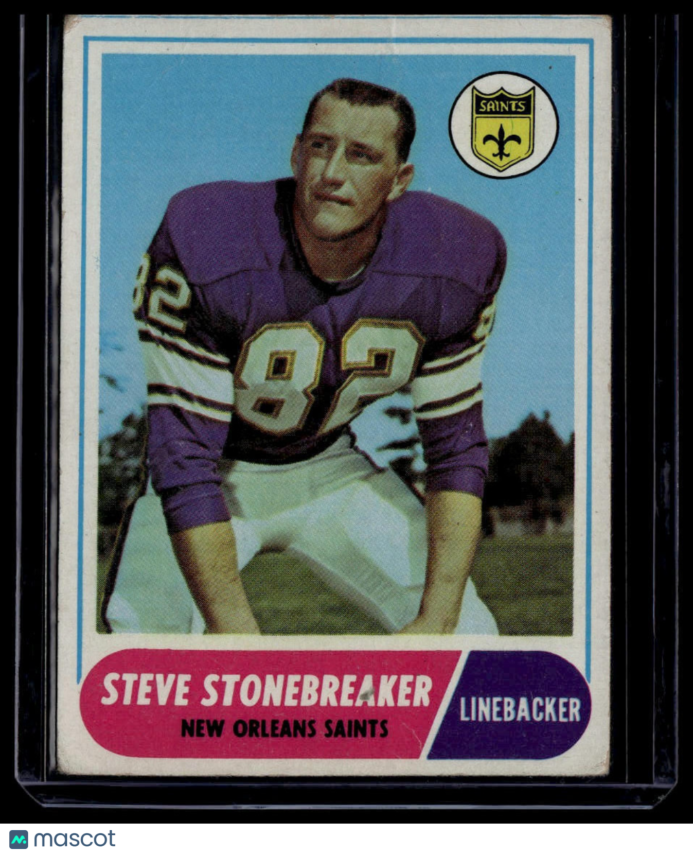 1968 Topps #108 Steve Stonebreaker