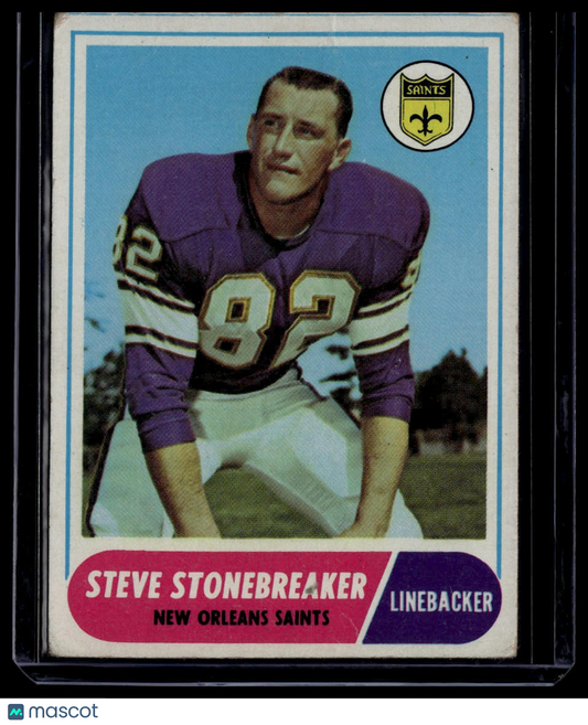 1968 Topps #108 Steve Stonebreaker