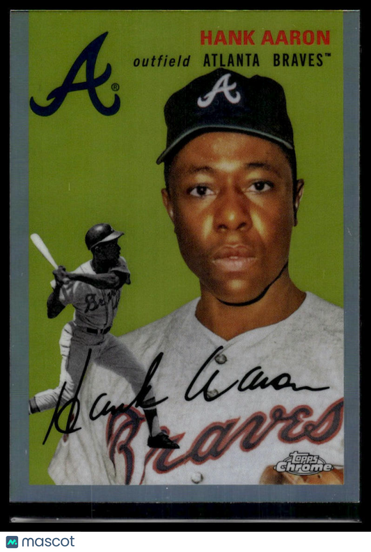 2023 Topps Chrome Platinum Anniversary #432 Hank Aaron