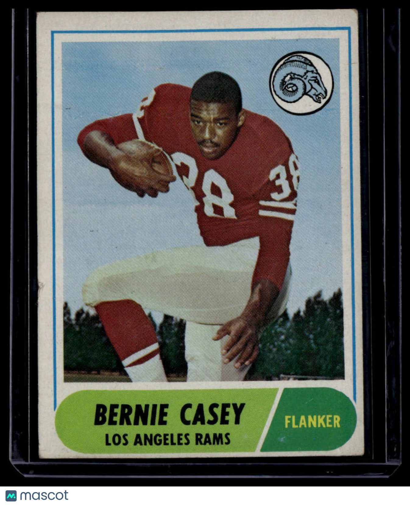 1968 Topps #28 Bernie Casey