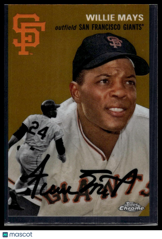 2023 Topps Chrome Platinum Anniversary #475 Willie Mays