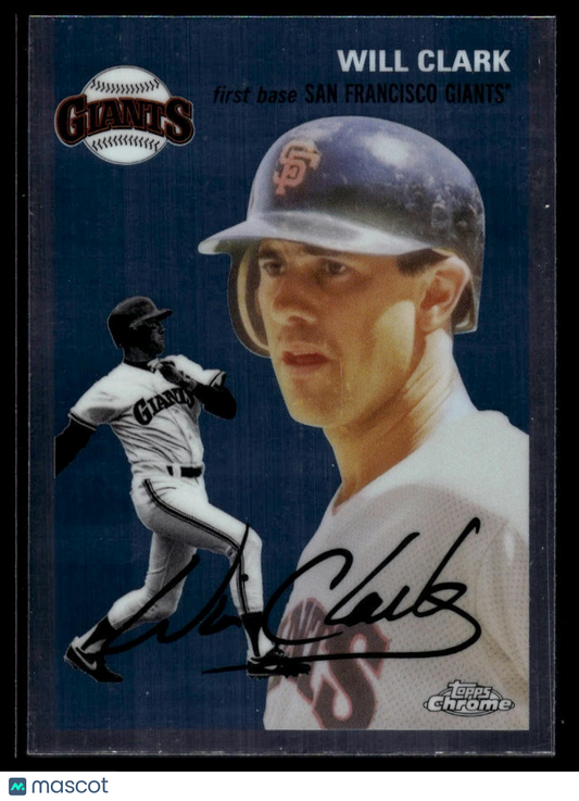 2023 Topps Chrome Platinum Anniversary #485 Will Clark