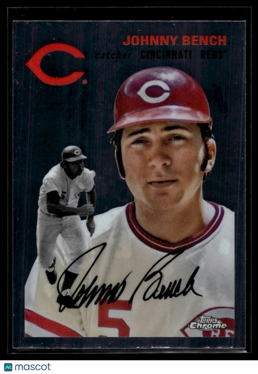 2023 Topps Chrome Platinum Anniversary #407 Johnny Bench