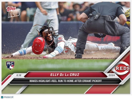 Elly De La Cruz  2024 Topps Now Card #307 Rookie Card