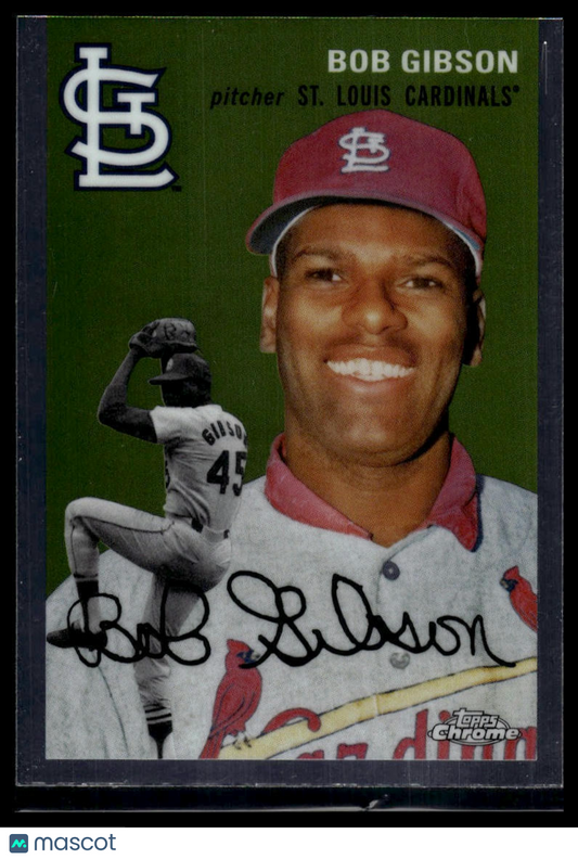 2023 Topps Chrome Platinum Anniversary #480 Bob Gibson